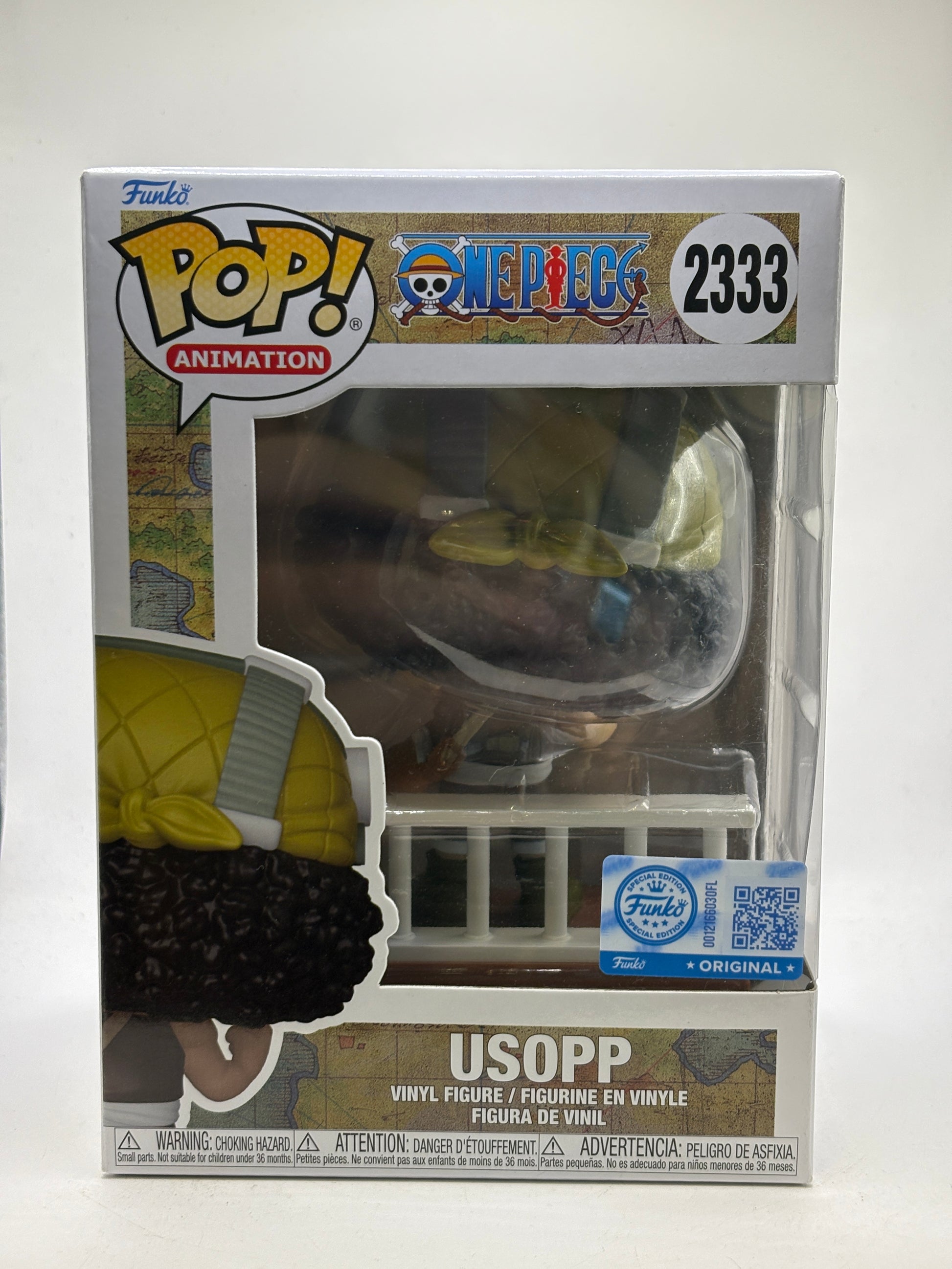 Funko POP! Animation One Piece #2333 Usopp Vinyl Figure (1) image 1