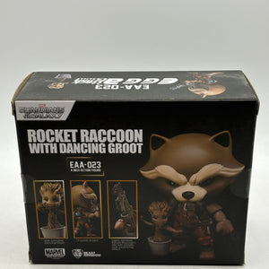 NEW! GOTG Rocket Raccoon & Dancing Groot Egg Attack Figure Beast Kingdom EAA-023 FRENLY BRICKS - Open 7 Days
