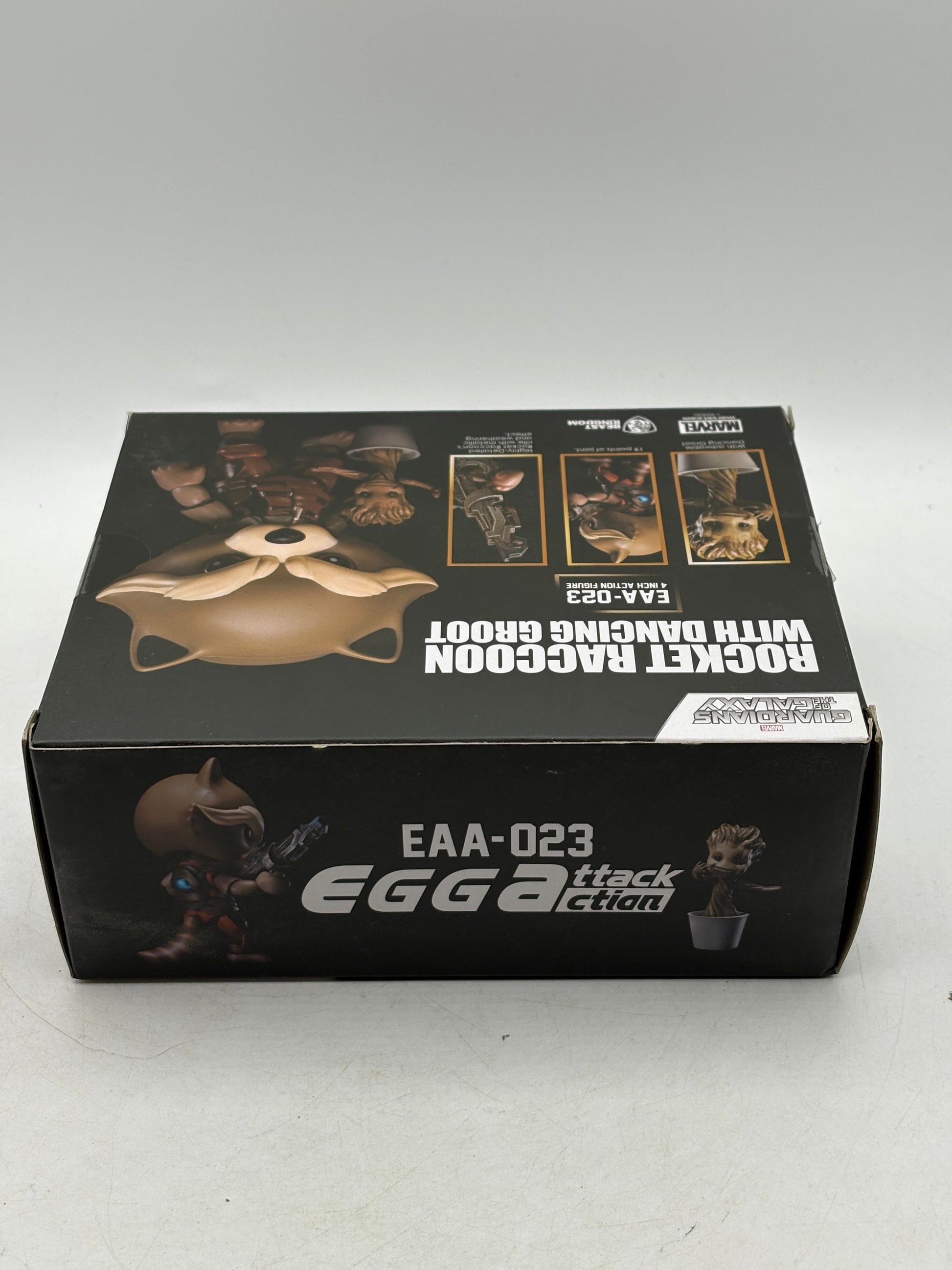 NEW! GOTG Rocket Raccoon & Dancing Groot Egg Attack Figure Beast Kingdom EAA-023 FRENLY BRICKS - Open 7 Days
