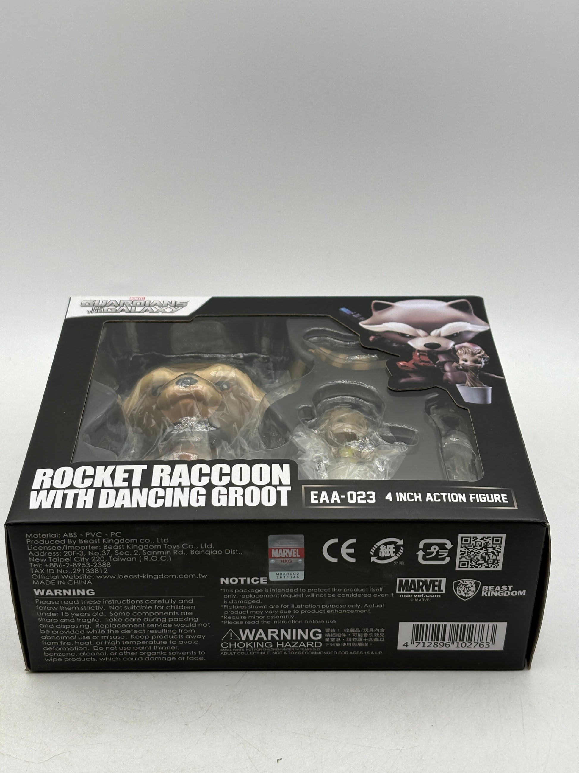 NEW! GOTG Rocket Raccoon & Dancing Groot Egg Attack Figure Beast Kingdom EAA-023 FRENLY BRICKS - Open 7 Days