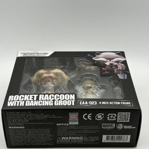 NEW! GOTG Rocket Raccoon & Dancing Groot Egg Attack Figure Beast Kingdom EAA-023 FRENLY BRICKS - Open 7 Days