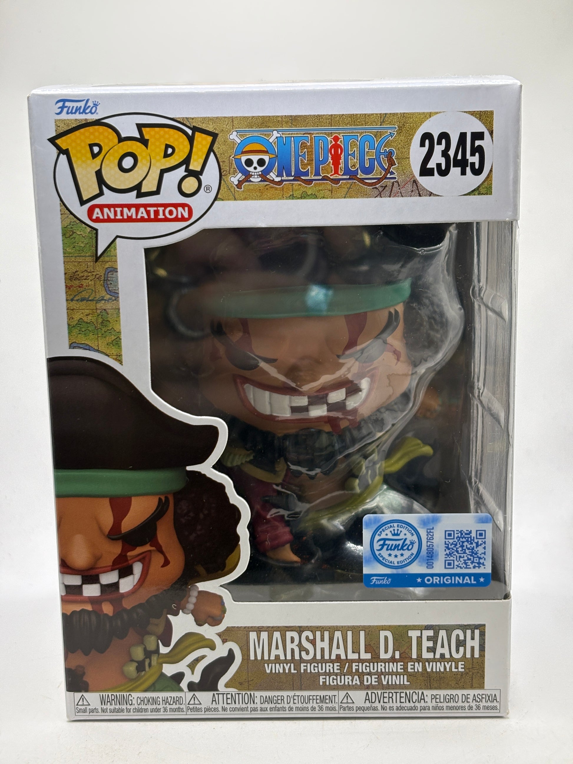 Funko POP! Animation One Piece #2345 Marshall D. Teach Vinyl Figure (1) image 1
