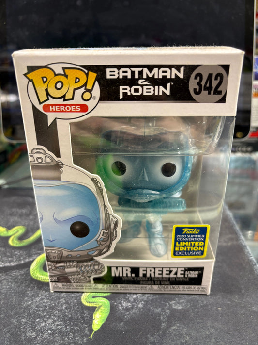 Funko Pop Batman & Robin: Mr. Freeze #342 (2020 Summer Convention Exclusive) FRENLY BRICKS - Open 7 Days