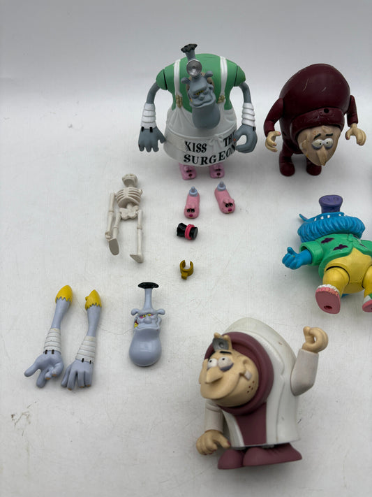 1998 Dreamworks Toonsylvania Loose Action Figure Lot + Accessories FRENLY BRICKS - Open 7 Days