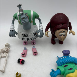 1998 Dreamworks Toonsylvania Loose Action Figure Lot + Accessories FRENLY BRICKS - Open 7 Days