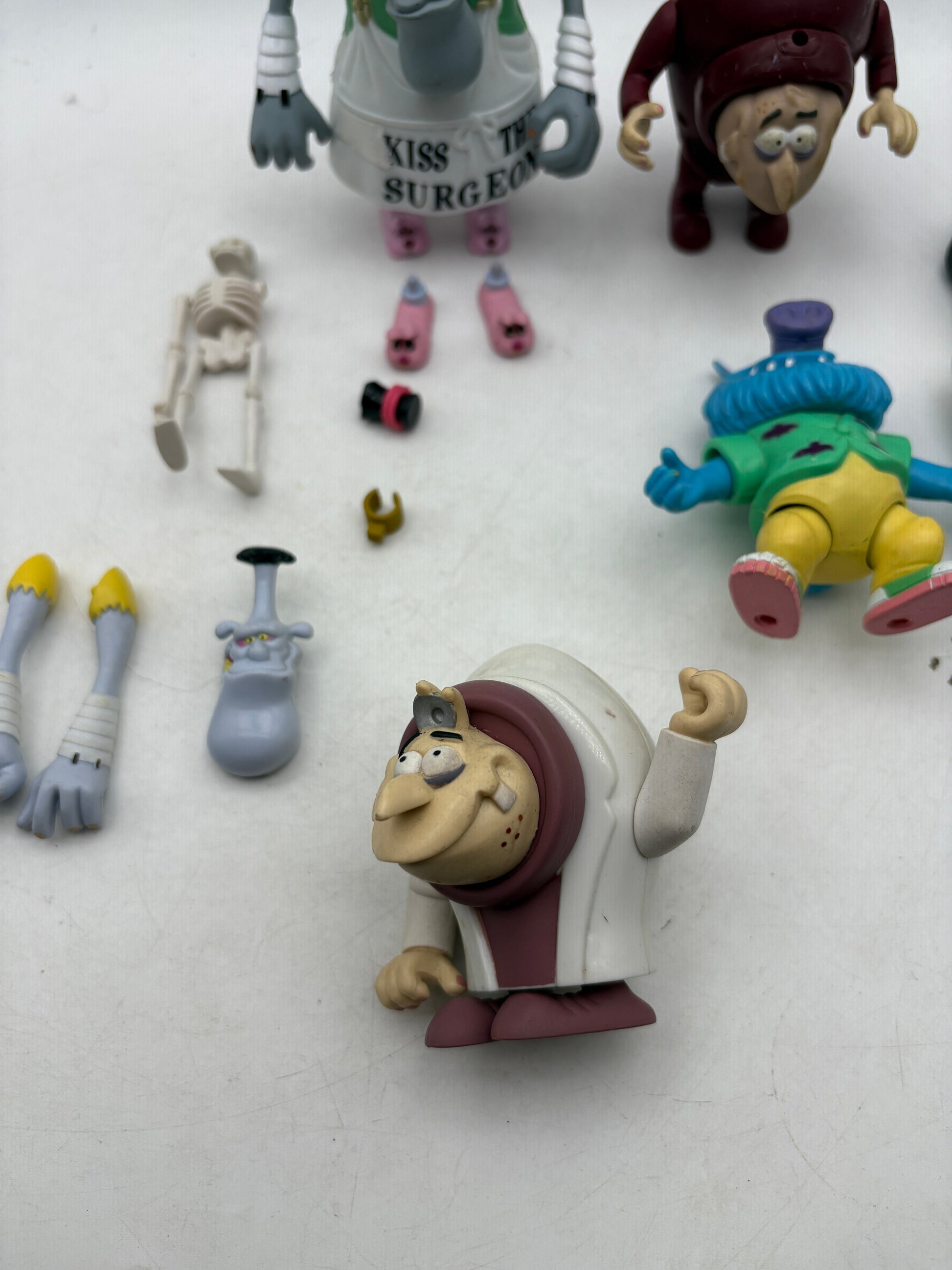 1998 Dreamworks Toonsylvania Loose Action Figure Lot + Accessories FRENLY BRICKS - Open 7 Days
