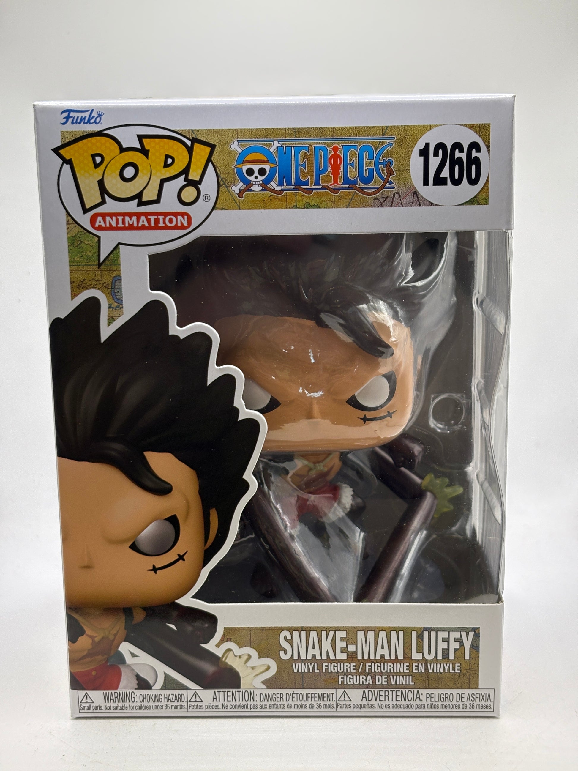 Funko POP! Animation One Piece #1266 Snake-Man Luffy Vinyl Figure (1) image 1