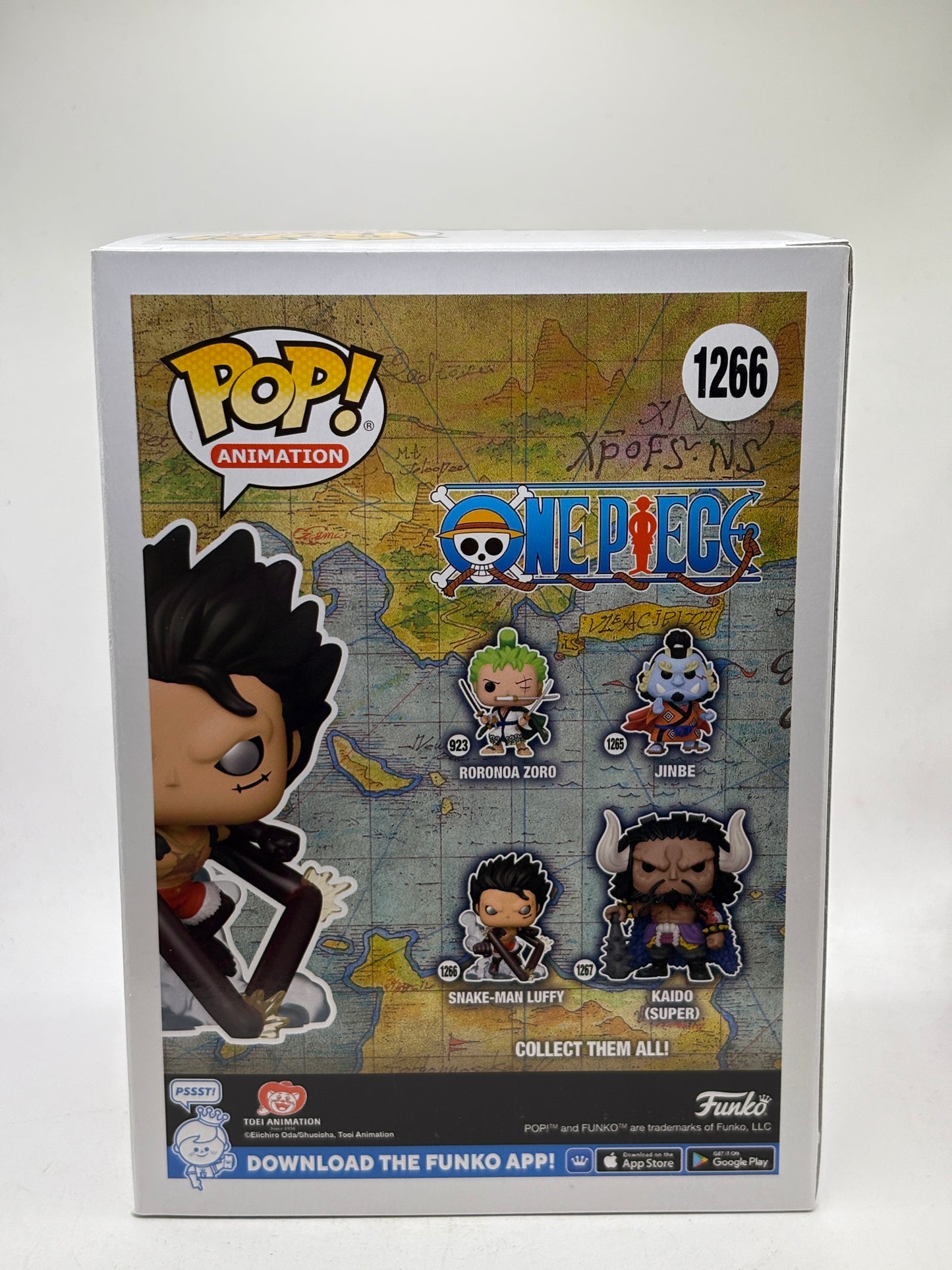 Funko POP! Animation One Piece #1266 Snake-Man Luffy Vinyl Figure (1)