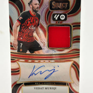 2024-25 Select La Liga Auto Relic Vedat Muriqi Mallorca Prizm Patch Auto FRENLY BRICKS - Open 7 Days