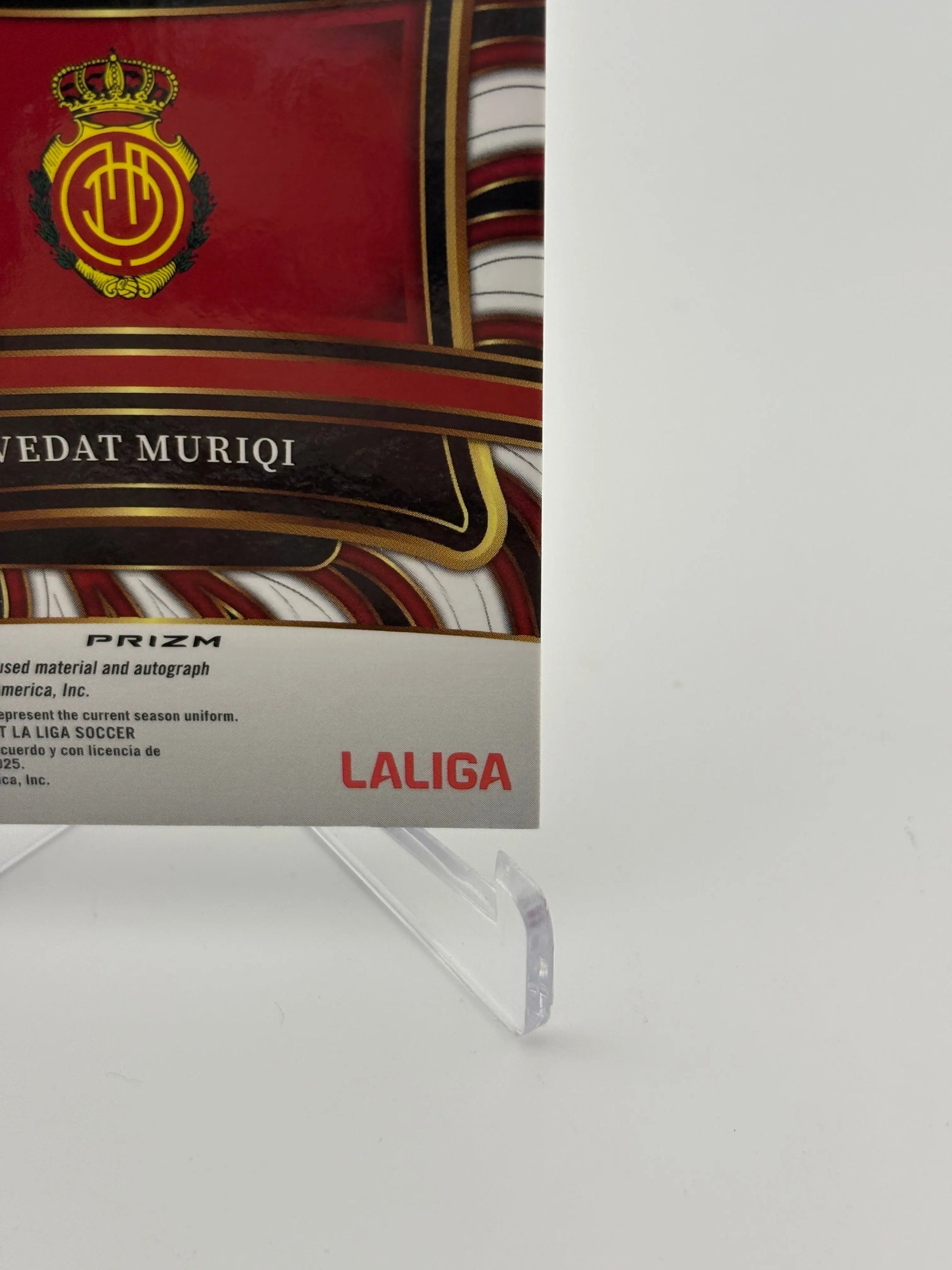 2024-25 Select La Liga Auto Relic Vedat Muriqi Mallorca Prizm Patch Auto FRENLY BRICKS - Open 7 Days