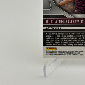 2024-25 Prizm EPL KOSTA NEDELJKOVIC Rookie Choice Tiger Stripe #68 FRENLY BRICKS - Open 7 Days