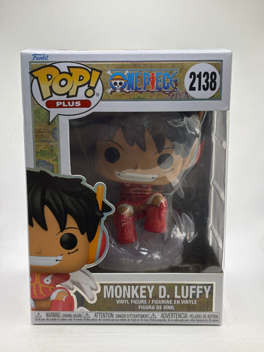 Funko POP! Plus One Piece #2138 Monkey D. Luffy Vinyl Figure (3)