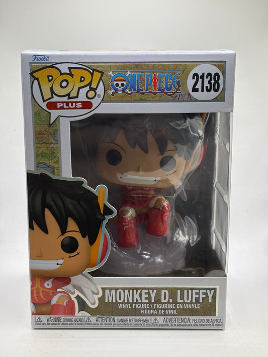 Funko POP! Plus One Piece #2138 Monkey D. Luffy Vinyl Figure (3)