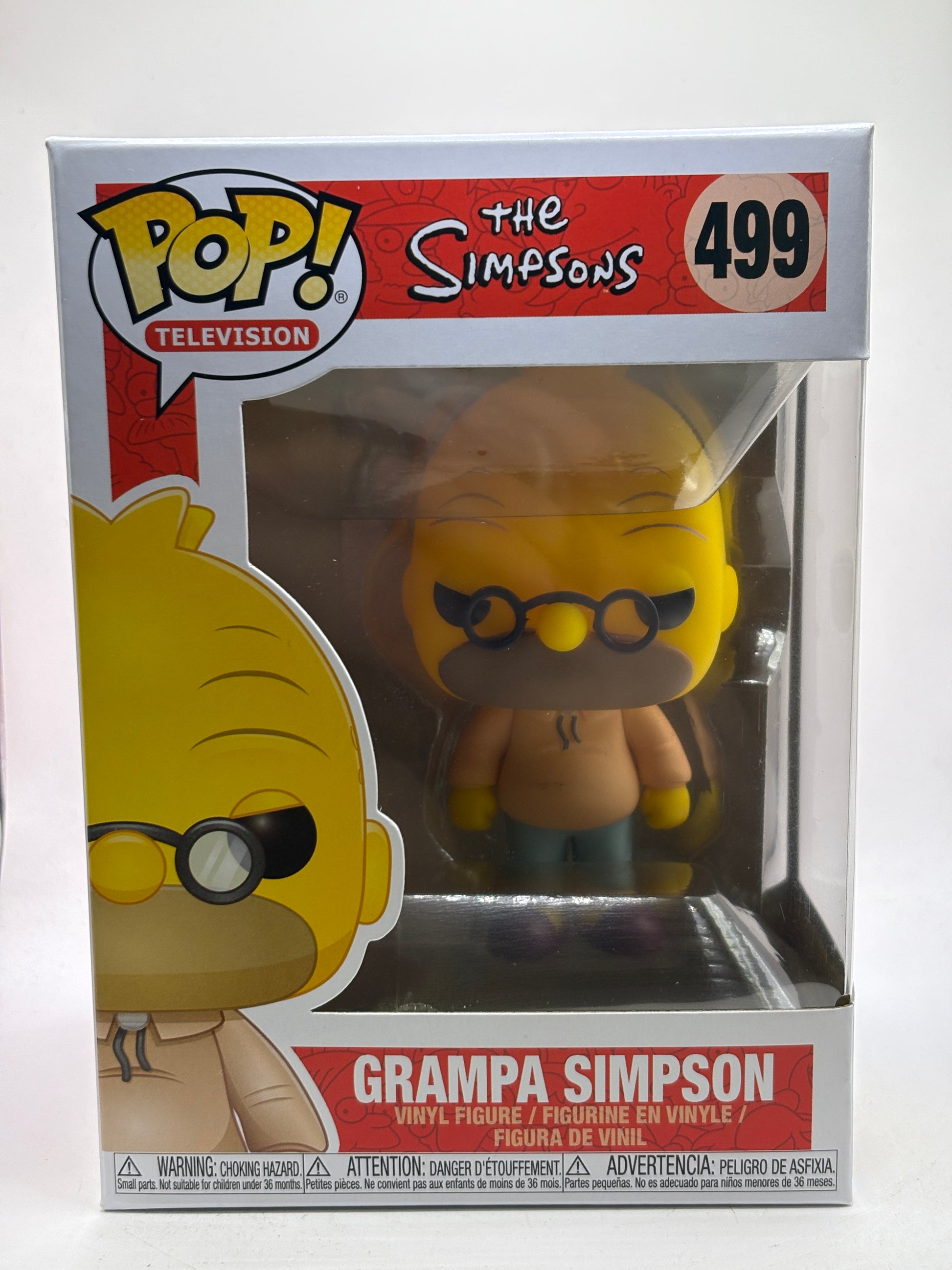 Funko POP! Television The Simpsons #499 Grampa Simpson Vinyl Figure image 1
