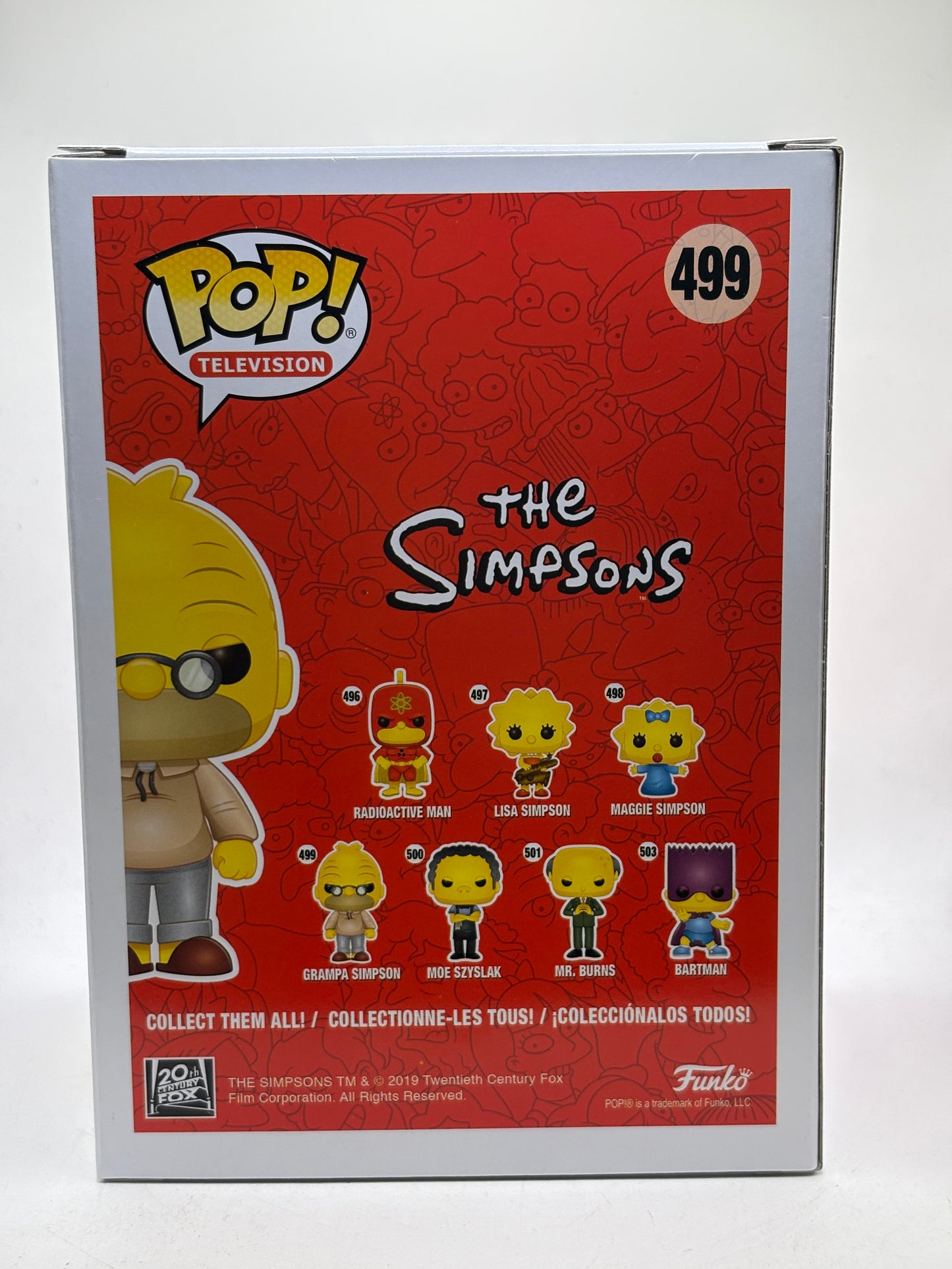 Funko POP! Television The Simpsons #499 Grampa Simpson Vinyl Figure