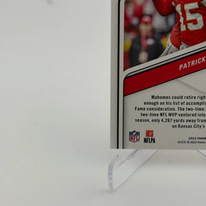 2023 Donruss Elite #83 Patrick Mahomes II Refractor FRENLY BRICKS - Open 7 Days