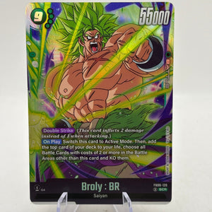 Dragon Ball Super Fusion World - Broly : BR FB06-120 SCR Nm FRENLY BRICKS - Open 7 Days