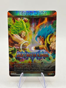 Dragon Ball Super Prismatic Clash Destroyer Kings Energy Marker #M-19