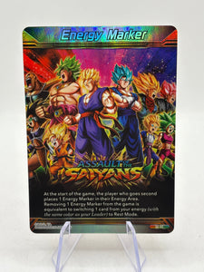Energy Marker Assault of the Saiyans M-20 (Silver) Holo Prismatic Clash