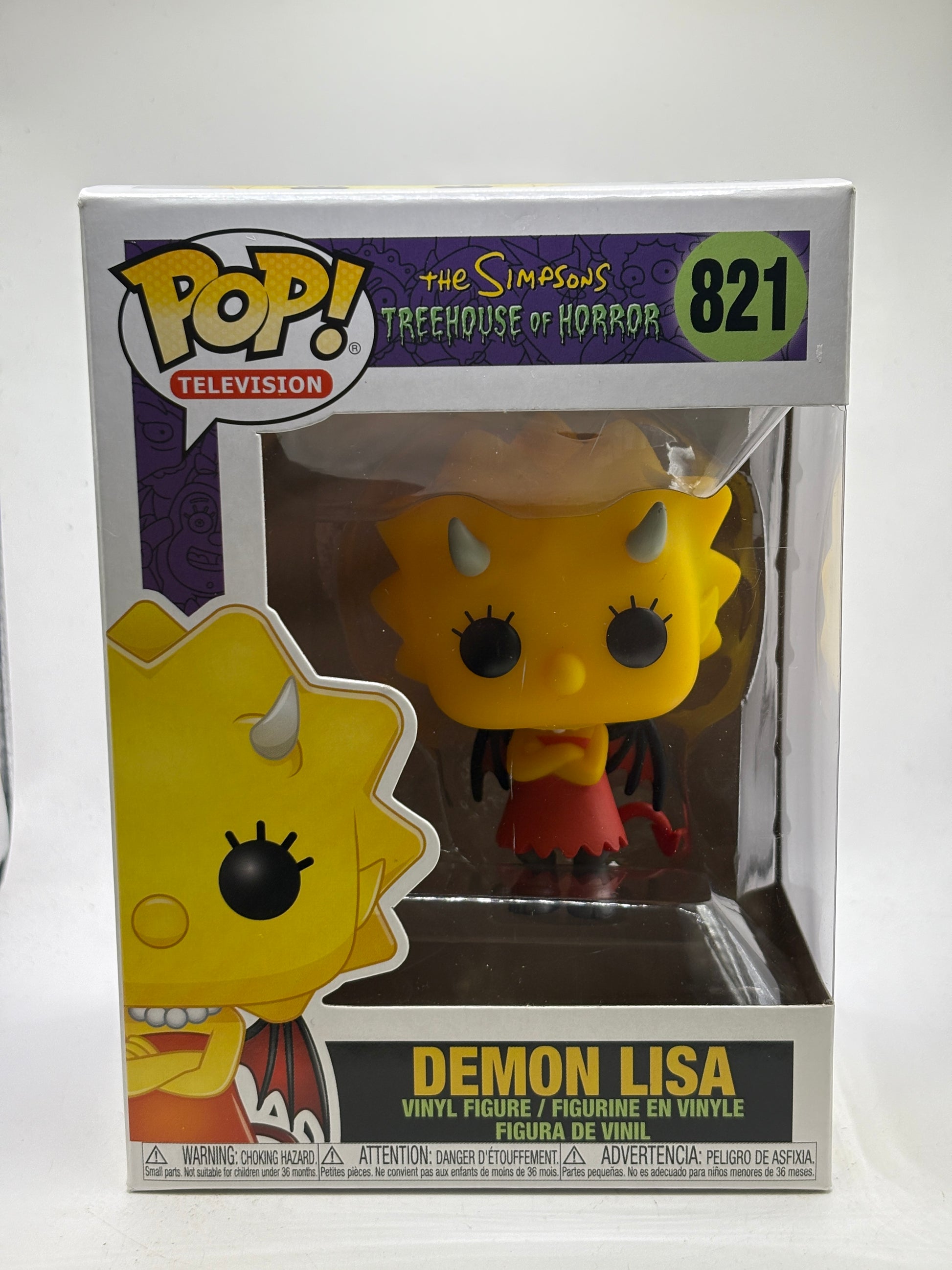 Funko POP! Television The Simpsons #821 Demon Lisa Vinyl Figure image 1