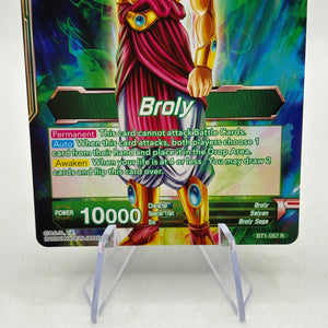 DBS Masters Broly, The Legendary Super Saiyan BT1-057 R Alt Art Collectors FRENLY BRICKS - Open 7 Days