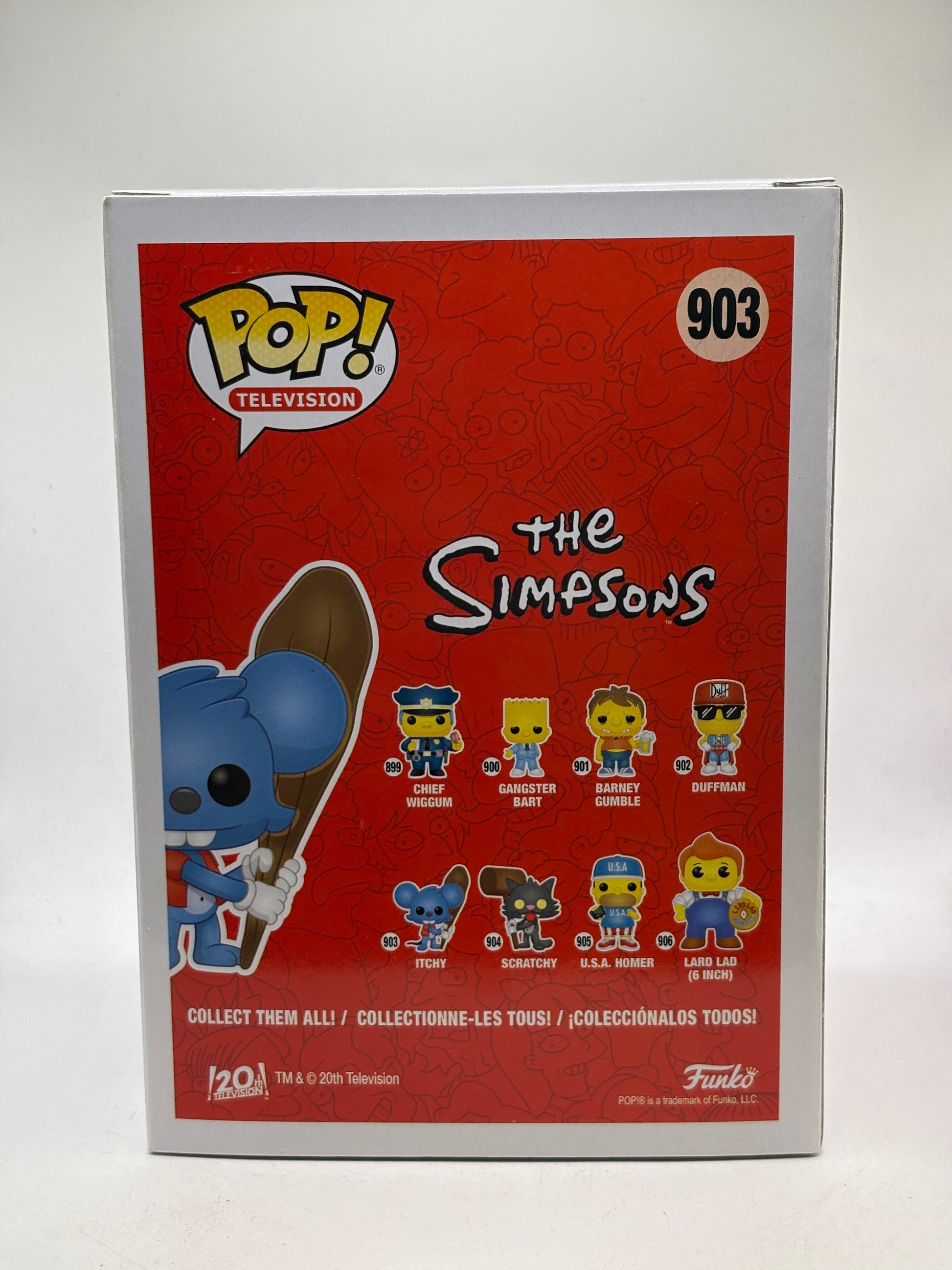 Funko POP! Television The Simpsons #903 Itchy Vinyl Figure image 3