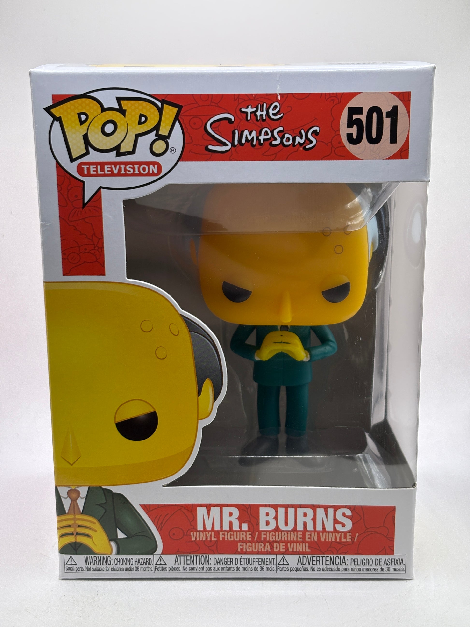 Funko POP! Television The Simpsons #501 Mr. Burns Vinyl Figure image 1