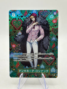 One Piece Card Japanese Donquixote Rosinante SEC SP Alternate Art OP04-119