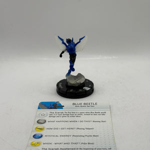 DC HeroClix - 10th Anniversary Blue Beetle #009 Figure Loose with Card (2) FRENLY BRICKS - Open 7 Days
