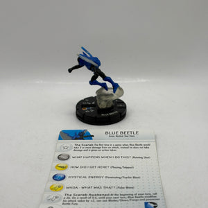 DC HeroClix - 10th Anniversary Blue Beetle #009 Figure Loose with Card (3) FRENLY BRICKS - Open 7 Days