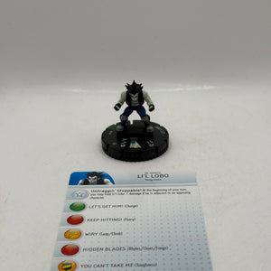 DC HeroClix 2013 - Li’l Lobo Action Figure Loose #017a With Card FRENLY BRICKS - Open 7 Days