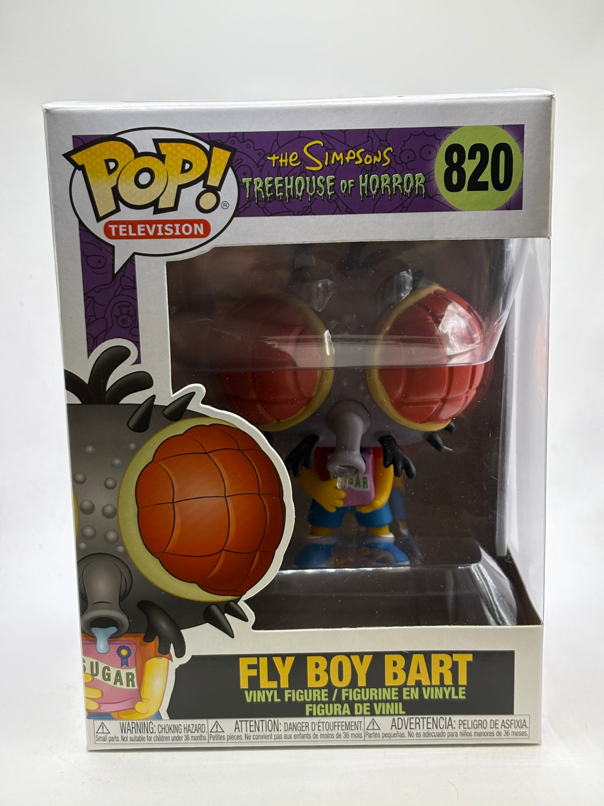 Funko POP! Television The Simpsons #820 Fly Boy Bart Vinyl Figure image 1