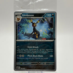 Pokemon TCG Obsidian Flames - Umbreon 130/197 Reverse holo EB Games Stamp FRENLY BRICKS - Open 7 Days
