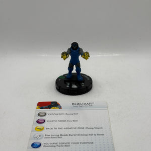 Heroclix Marvel Galactic Guardians BLASTAAR #023 with Card FRENLY BRICKS - Open 7 Days