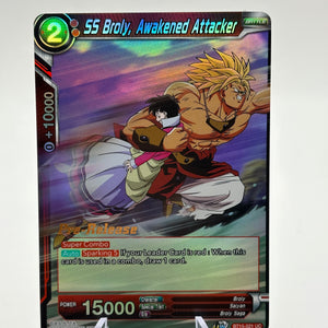 Dragon Ball Super Masters - SS Broly, Awakened Attacker BT15-021 Pre Release FRENLY BRICKS - Open 7 Days