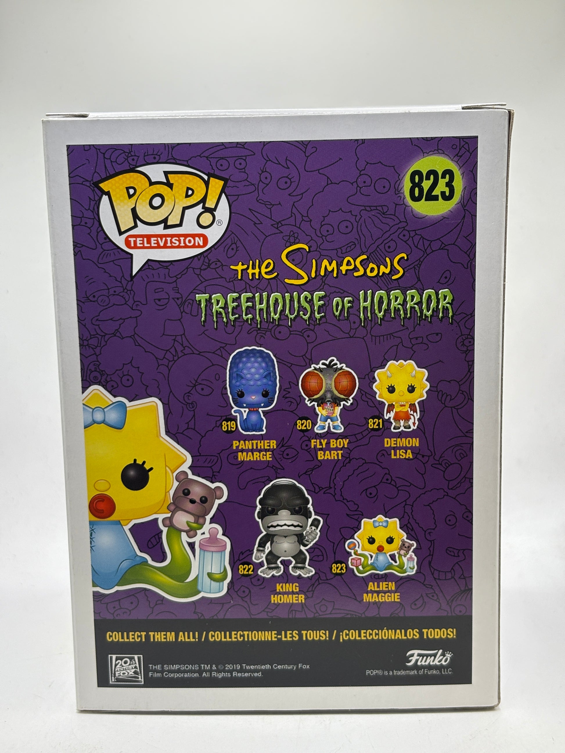 Funko POP! Television The Simpsons #823 Alien Maggie Vinyl Figure image 3