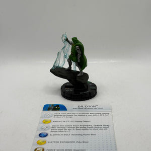Marvel HeroClix Galactic Guardians - Dr. Doom #019 Loose with Card FRENLY BRICKS - Open 7 Days