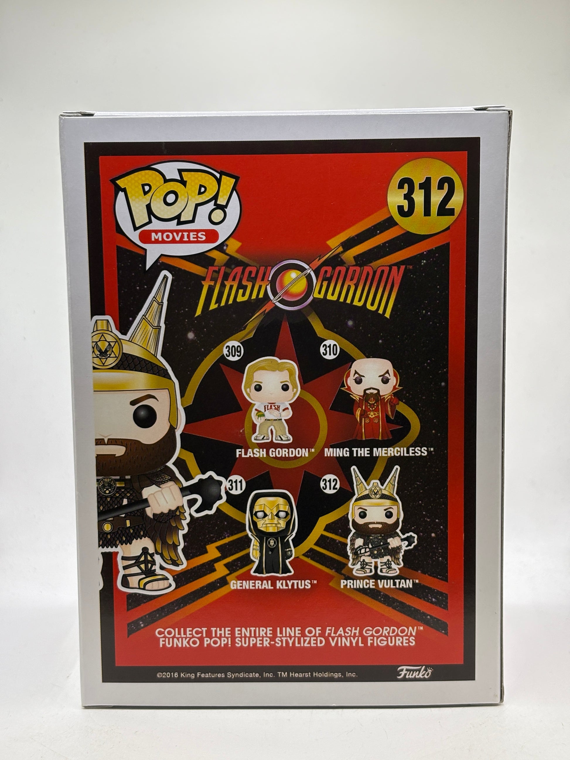 Funko POP! Movies Flash Gordon #312 Prince Vultan Vinyl Figure image 3