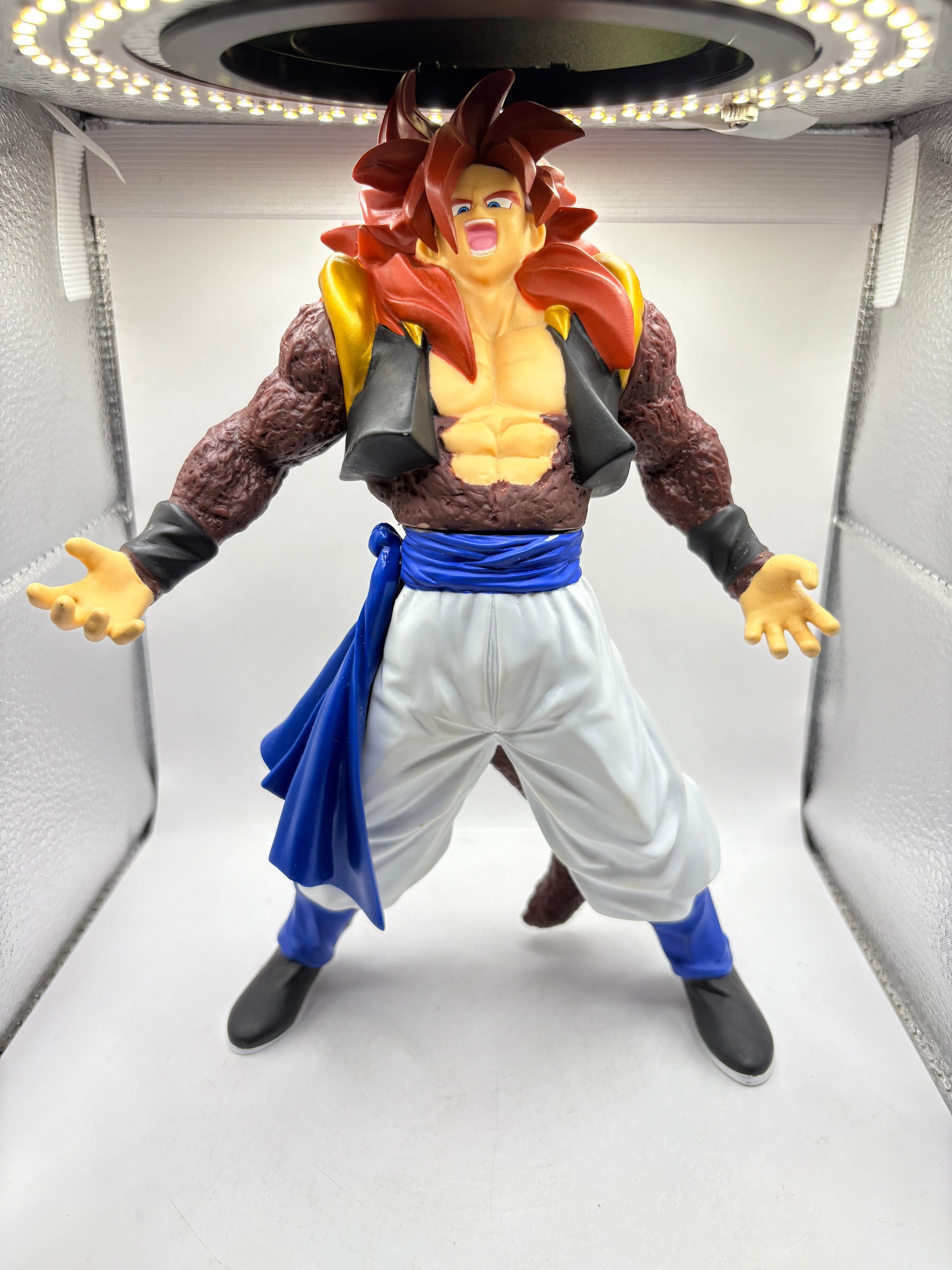 Dragon Ball GT SS4 Gogeta DX Soft Vinyl Figure Banpresto Loose with Box FRENLY BRICKS - Open 7 Days