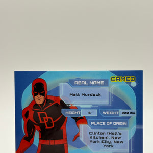 2025 Topps Finest Marvel X-Men ‘97 Daredevil Gold Refractor /50 #53 FRENLY BRICKS - Open 7 Days