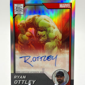 2025 Topps Chrome Marvel Ryan Ottley Artist Autograph Auto #AA-RO FRENLY BRICKS - Open 7 Days