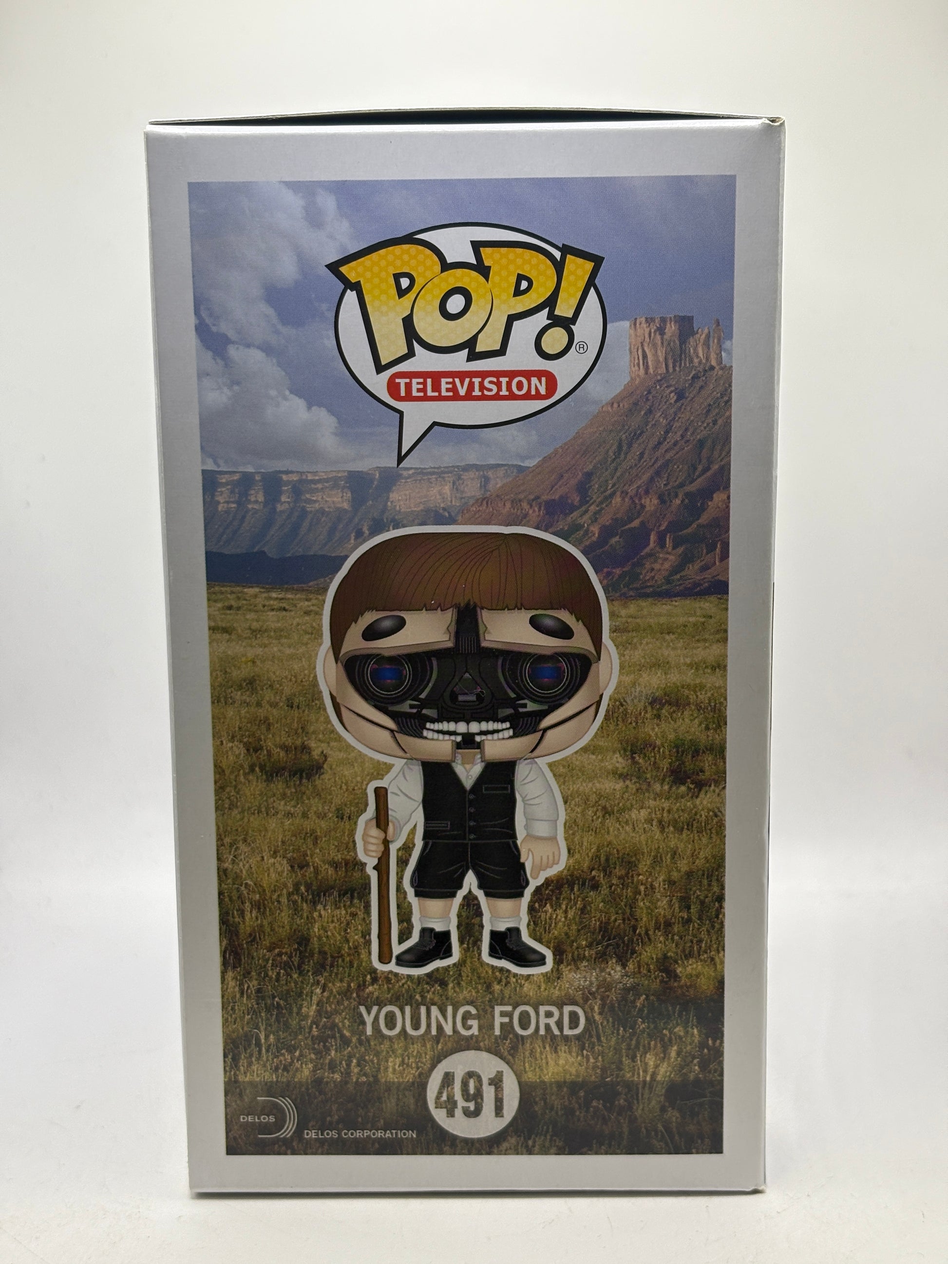 Funko POP! Television WestWorld #491 Young Ford 2017 Summer Convention Vinyl Figure image 4