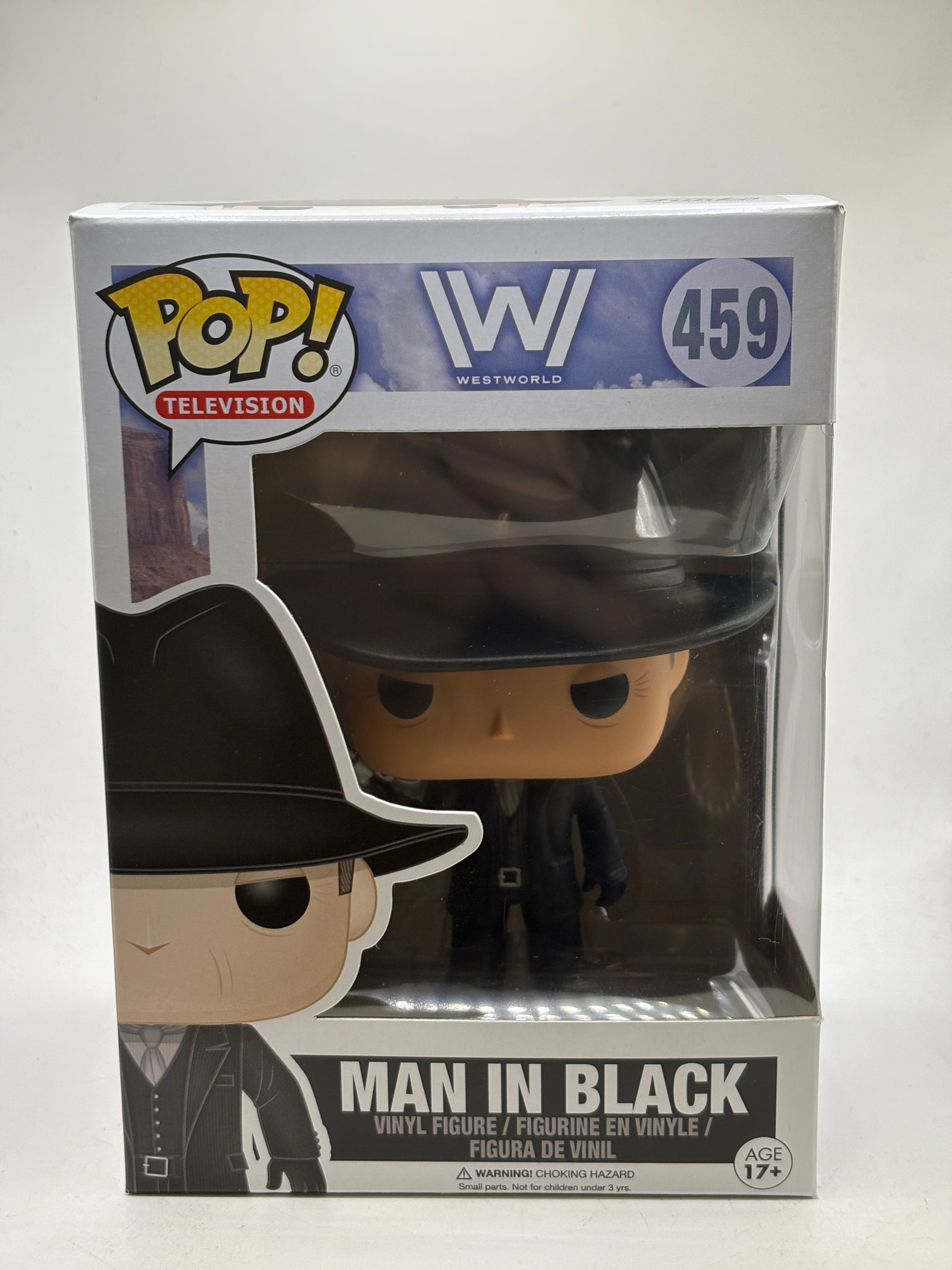 Funko POP! Television WestWorld #459 Man in Black Vinyl Figure image 1