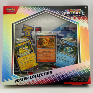 Pokemon TCG Scarlet Violet Prismatic Evolutions Poster Collection Sealed FRENLY BRICKS - Open 7 Days