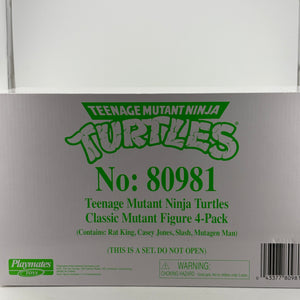TMNT Playmates No: 80981 4 Figure Set Classic Mutant Figure 4 Pack Sealed FRENLY BRICKS - Open 7 Days