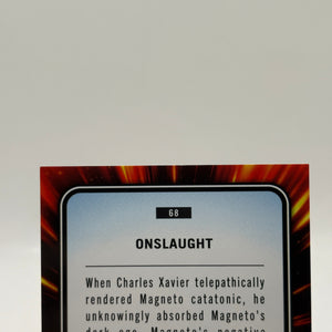 2025 Topps Chrome Marvel Onslaught Blue & Red Spider Web Refractor /62 FRENLY BRICKS - Open 7 Days