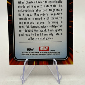 2025 Topps Chrome Marvel Onslaught Blue & Red Spider Web Refractor /62 FRENLY BRICKS - Open 7 Days