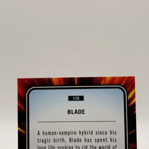 2025 Topps Chrome Marvel Blue and Red Spider Web Refractors #126 Blade /62 FRENLY BRICKS - Open 7 Days