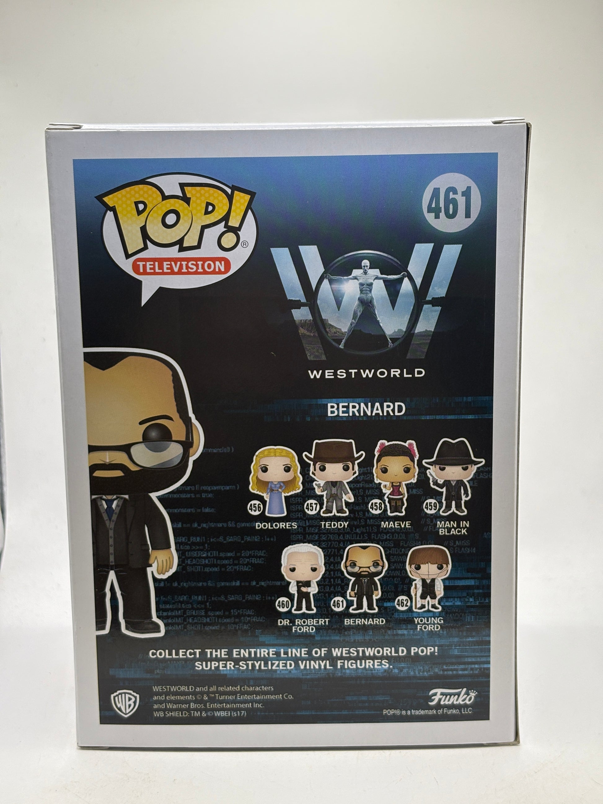 Funko POP! Television WestWorld #461 Bernard Vinyl Figure image 3