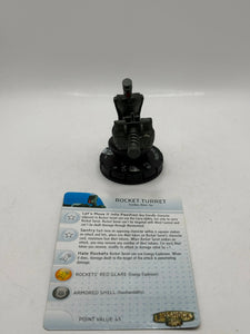 HeroClix Bioshock Infinite - Rocket Turret #006 Loose Figure with Card